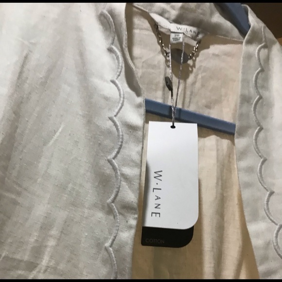 Size 20 NWT White Linen over-jacket/coat - Picture 9 of 15